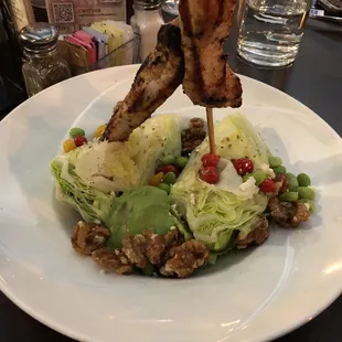 Cali-Chicken Wedge - looks a lot better than it tastes. Just meh