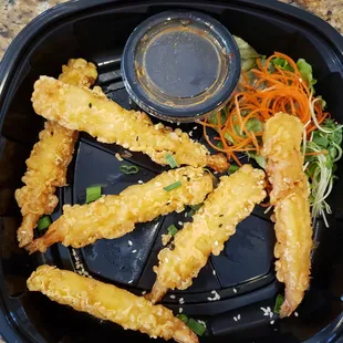 Tempura Shrimp appetizer