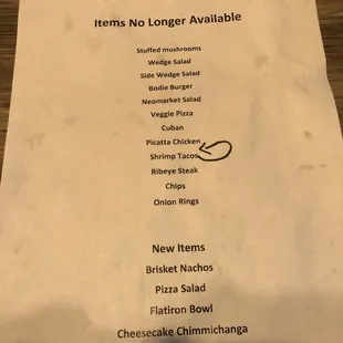 Everything removed ... and "added"