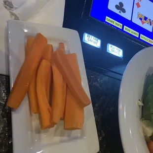 Yummy carrot sticks!