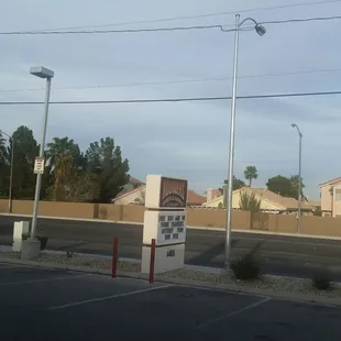 outside
