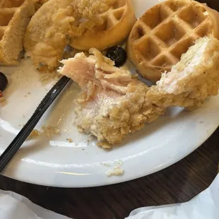 food, waffles