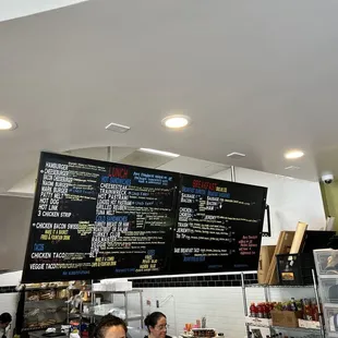 Place your order at the counter