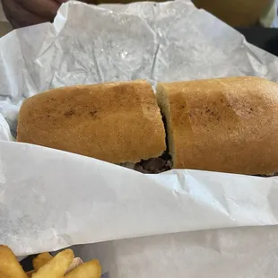 Philly Cheese Steak Sandwich