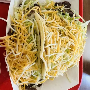 Order of 3 tri tip tacos