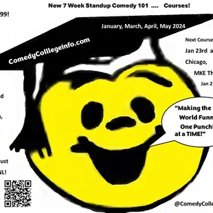 Take a standup comedy course at Rounding Third, http://comedycollegeinfo.com