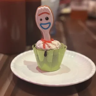 Cupcake a la Forky