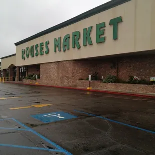 the front of the store