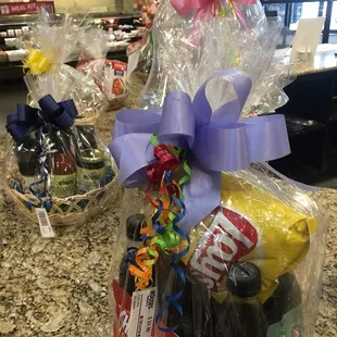 They do catering and customized baskets