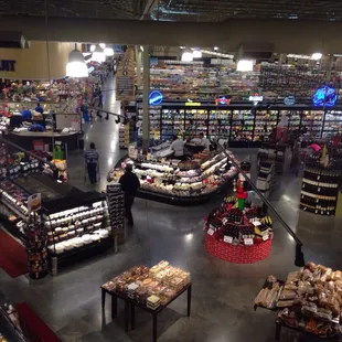 Taken from the dining area upstairs