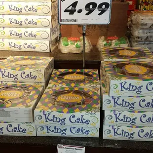 King cakes in December