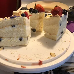 Gentilly berry cake we got this time