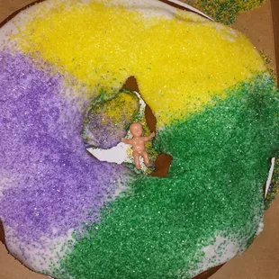 King cake. Yum.