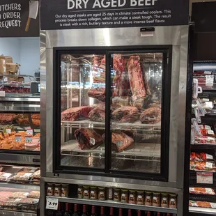 Dry Aged Beef fridge