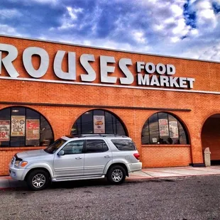 Front of store