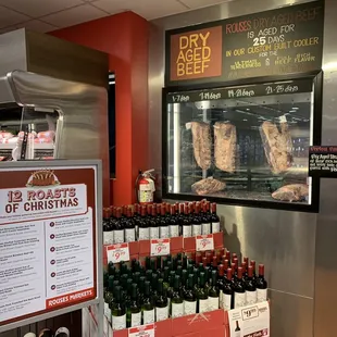 Dry Aged Beef Display