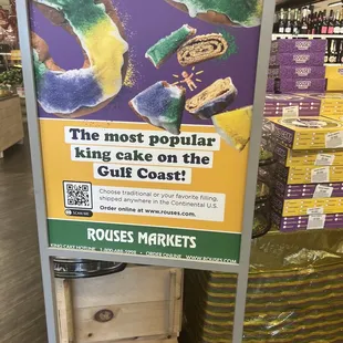 the most popular king cake on the gulf coast