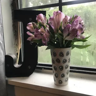 Fresh flowers for my son&apos;s room on his birthday