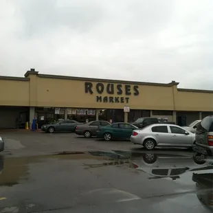 the outside of the store