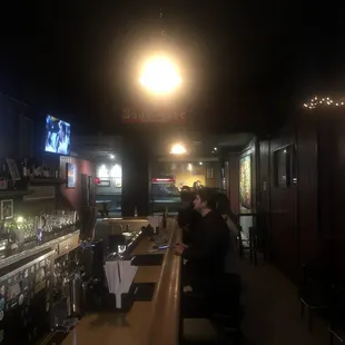 a man sitting at a bar