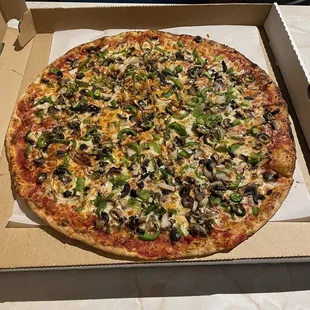 Veggie pizza