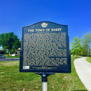 Historical marker along the trail (zoom in to see details).   8/18/18