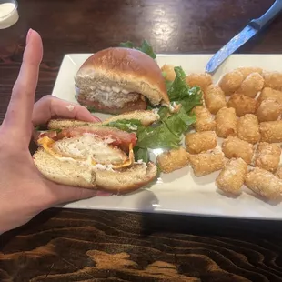 Fish Sandwich (new to the menu) was perfect