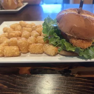 Fish Sandwich (new to the menu) was perfect