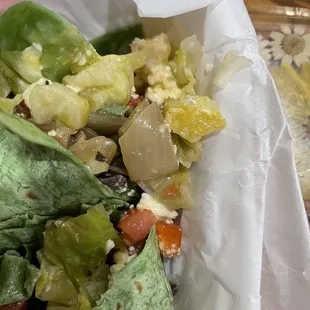 Vegetable Wrap