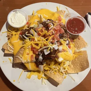 Rte 20 BBQ Pork Nachos