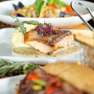 fish, seafood, grilled fish, food, grilled seafood