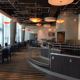 Breakfast Area with a Private Dining Room