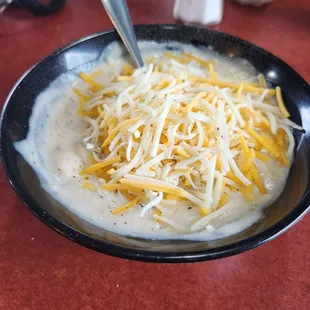 Loaded potato soup.  Omg PERFECT for this crap ohio day!