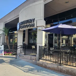 the outside of the building