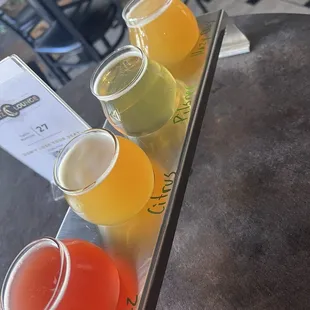 Beer flight