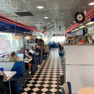 diners sitting at tables