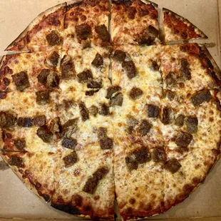 a pizza in a box