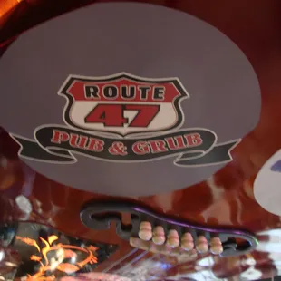 Another view of Paul Bunyan's guitar!