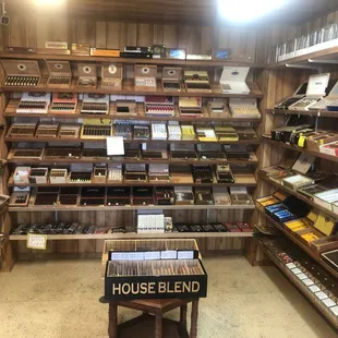 Area&apos;s largest selection of premium cigars