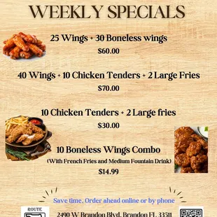 Looking for Party ideas? 

Check out our regular menu &amp; specials.

Save time and order ahead by phone or online.
#Suberbowl