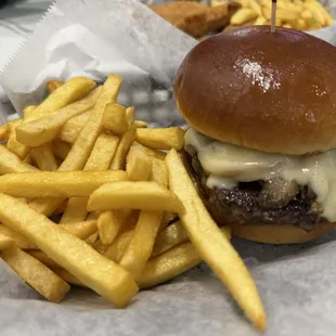 Mushroom &amp; Swiss burger