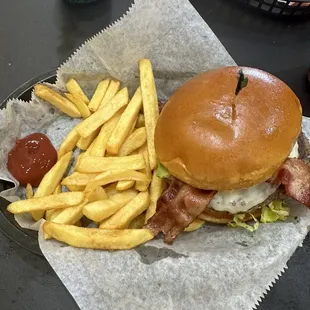 Cali burger combo