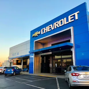 Route 66 Chevrolet at Sunset