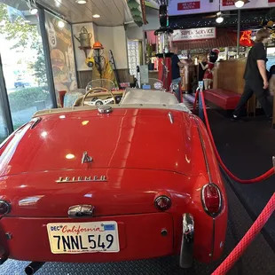 Inside the restaurant