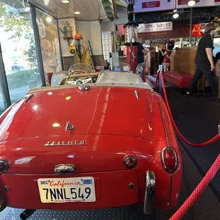 Inside of the restaurant