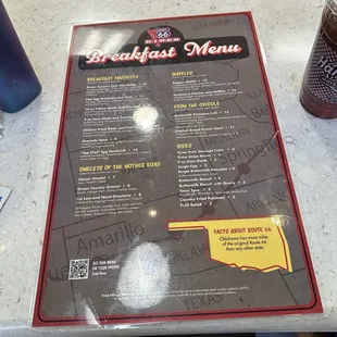 Breakfast Menu