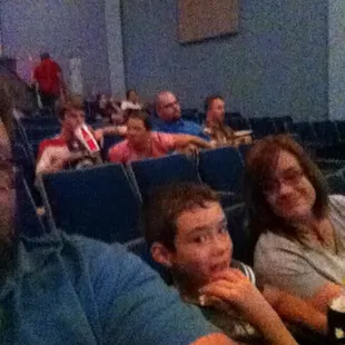 Waiting for the show