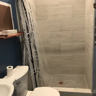 Nice shower bathrooms