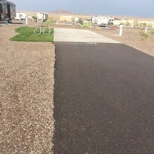 Back in site with grass