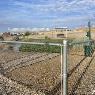 Dog run (there are two or three of them)